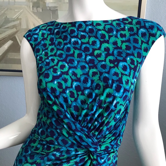 Polo Ralph Laurent animal print sleeveless dress - Picture 4 of 8